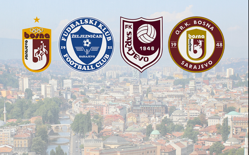 FK Sarajevo, FK Željezničar, KK Bosna i RK Bosna poslali zajedničku poruku političkim liderima u Kantonu Sarajevo