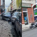 Vozaču Mercedesa pozlilo za volanom pa se zabio u zgradu u centru Sarajeva