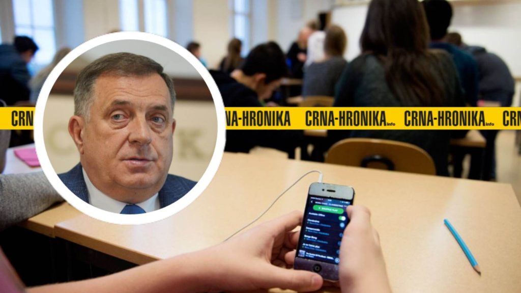 Hitno reaguje Dodik: “Zabranit ćemo mobitele u školama u Srpskoj”