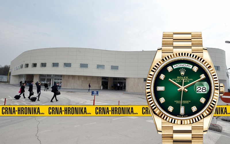 Djevojka na aerodromu u Memingenu ukrala Rolex vrijedan 10.000 eura i pobjegla za Tuzlu