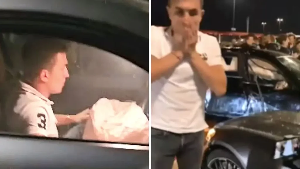 (VIDEO) Ovo je bahati vozač (23) koji je pokosio ljude. Sam je kupio skupocjeni Mercedes