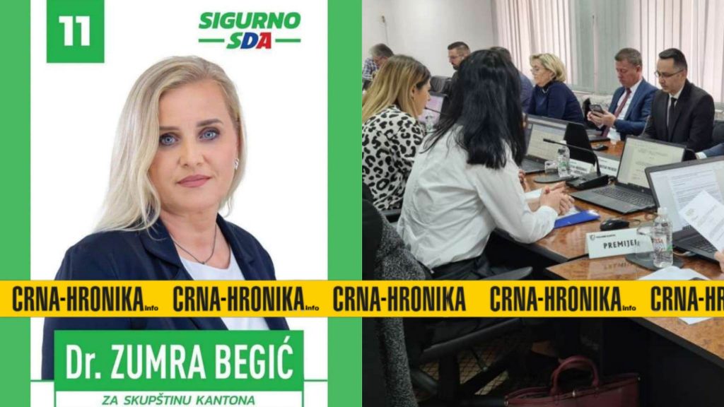 Članica SDA srušila Vladu TK na čijem čelu je SDA: Zumra Begić prešla u BH Zelene