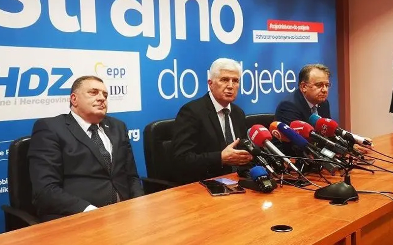 Dodik i Čović nakon sastanka sa Nikšićem: Zadovoljni smo sa ovim partnerstvom, nema više SDA