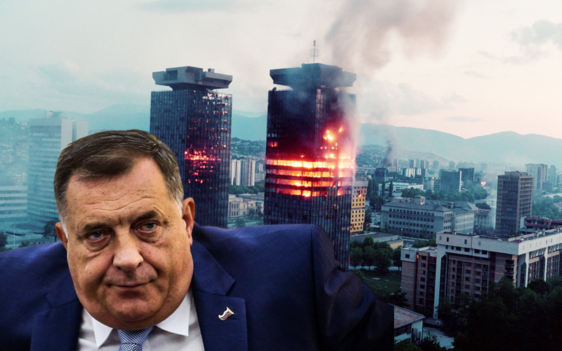 Dodik: Sarajevo je grad smrti za srpski narod. Notorna je laž da je bio 1.425 dana pod opsadom