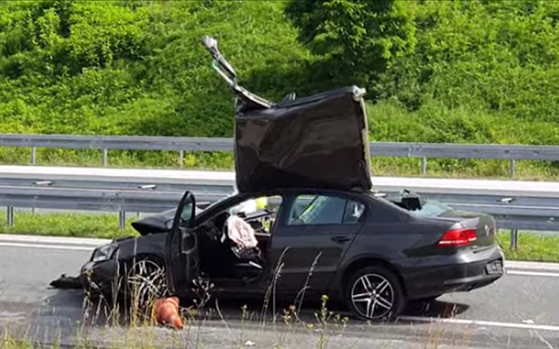 Kilometarske kolone na autoputu A1 Kakanj-Lašva nakon stravične nesreće