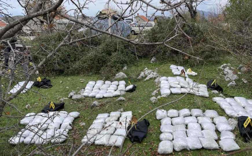 Cijena jednog kilograma kanabisa kada pređe granicu iznosi od 200 do 300 eura