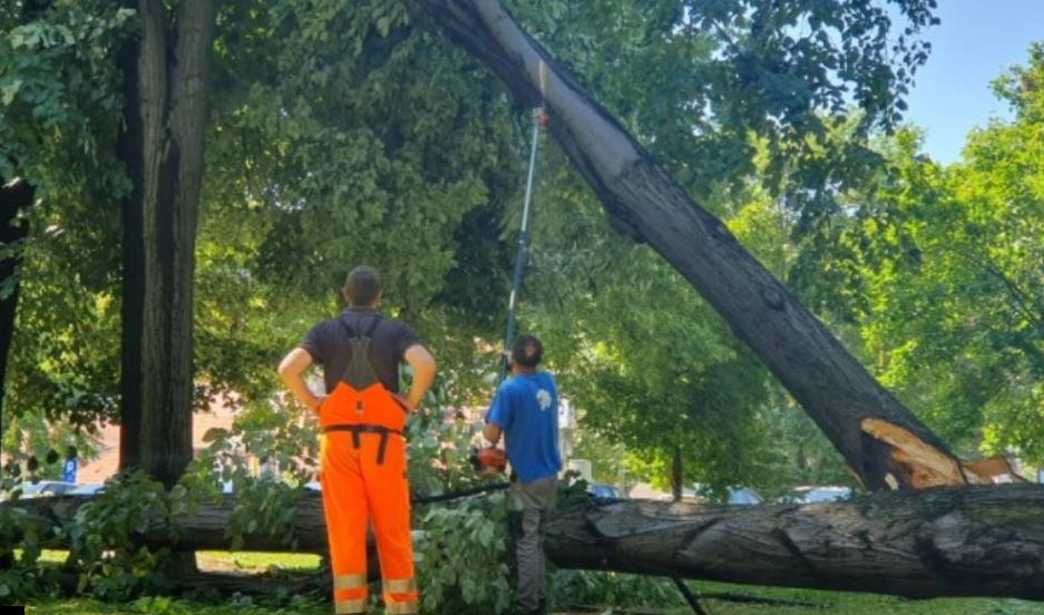 Ogromna šteta: U oluji u BiH oštećeni brojni objekti, automobili i saobraćajnice