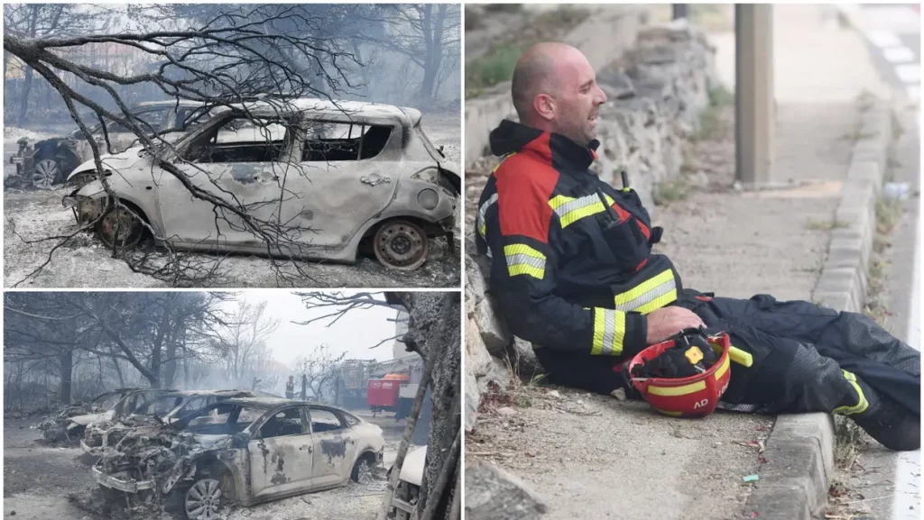 Vatrogasci padaju s nogu od umora: Vatra zahvatila i automobile