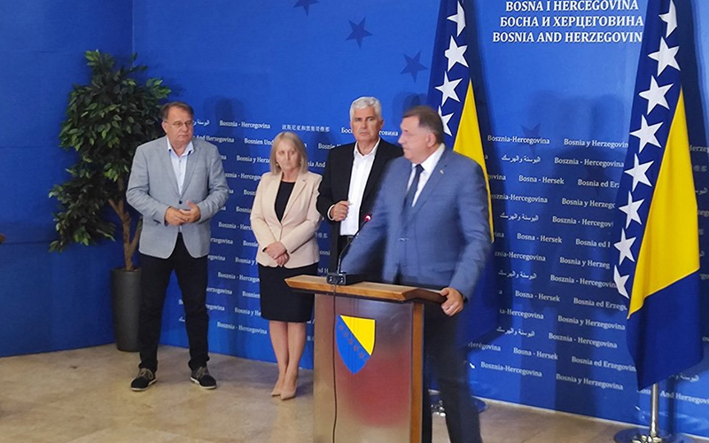 Dodik nakon sastanka u Sarajevu: Izlazimo iz perioda velike galame i imamo dogovor