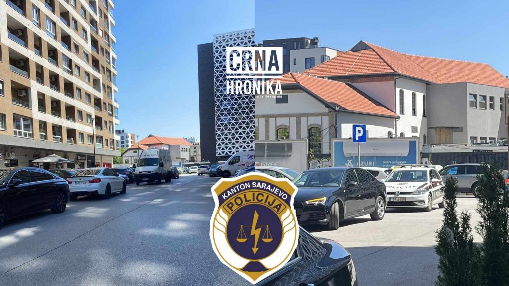 Ogorčena Sarajka pozvala policiju zbog parking papaka. Oni došli, nepropisno se parkirali i sjeli na kafu