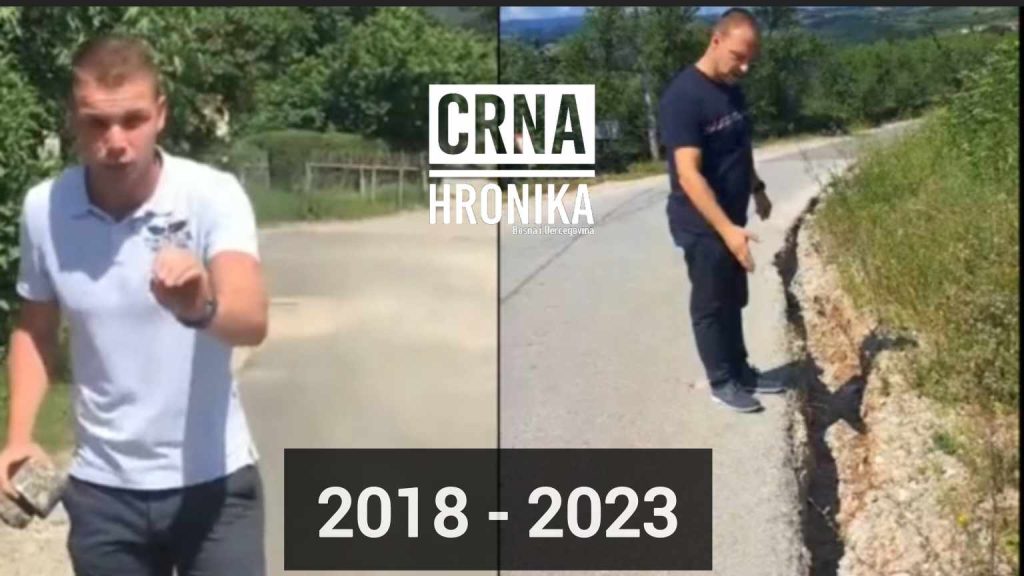 (VIDEO) Građani rukama kidaju asfalt koji je gradio Stanivuković: “Za ovo je potrošeno 180.000 KM”