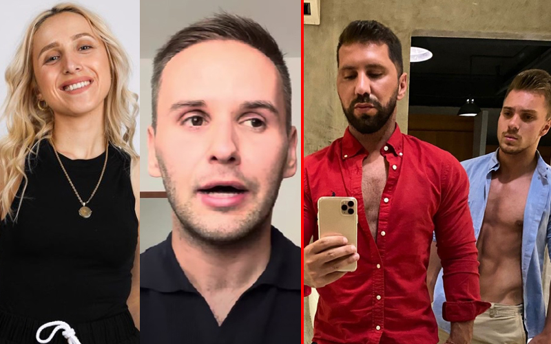 Drama na bh. nebu influensinga: Ilda Humić i Mirza Mustafagić raskrinkali Davora Gerbusa i Amera Kadića