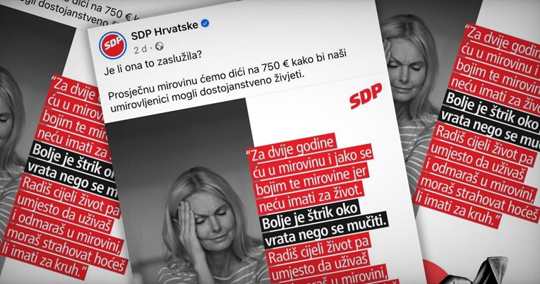 Ovo je SDP-ova reklama: “Bolje je štrik oko vrata nego se mučiti”