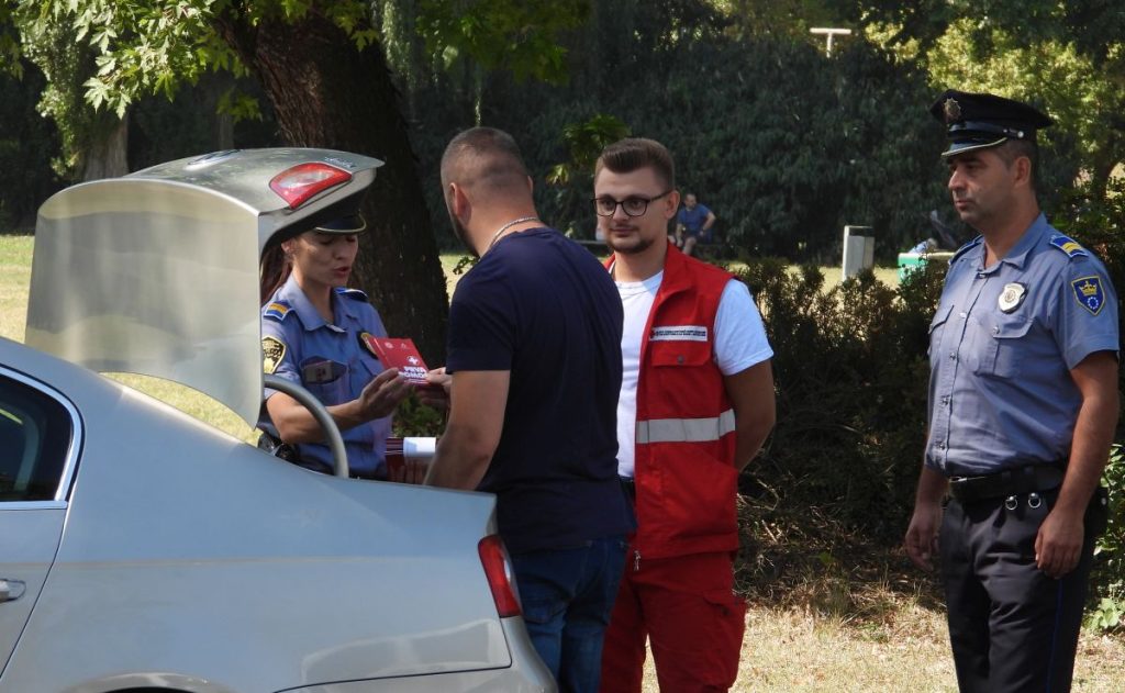 MUP provjera koliko vozači posjeduju i znaju o sadržaju kutije prve pomoći