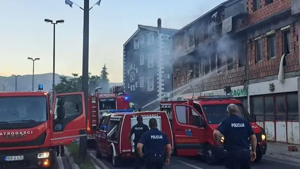 Požar u porodičnoj kući u Mostaru