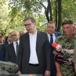 Milorad Dodik gledao naoružanje Vojske Srbije. Kaže da je zadovoljan