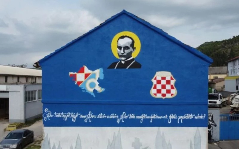 SDA: Neka “nosioci evropskih vrijednosti” uklone kontroverzni mural