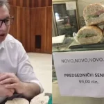 U Beogradu se prodaje Vučićev sendvič, cijena prava sitnica