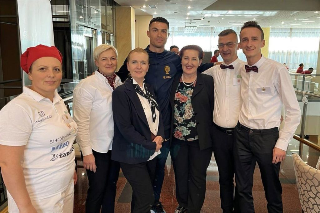 Kristijano Ronaldo usrećio osoblje hotela Zenica