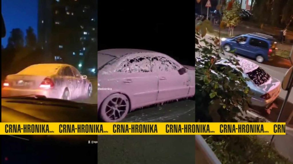 (VIDEO) Sve za lajk više: Pogledajte šta radi mladić u Zenici sa svojim Mercedesom