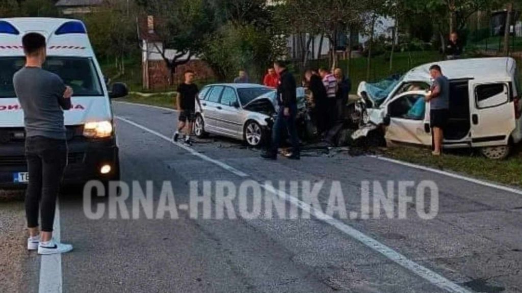 Detalji nesreće kod Vozuće: 5 lica povrijeđeno, oba vozača teško