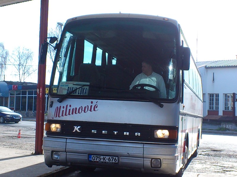 Pomahnitali muškarac pokušao oteti autobus tokom vožnje na relaciji Banjaluka – Prijedor