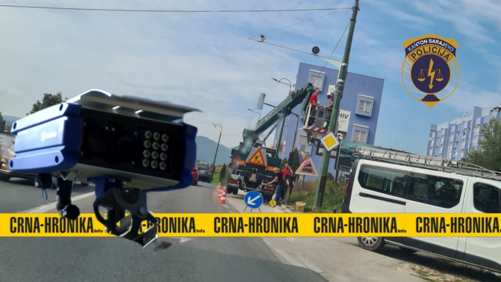 U Vogošći se postavlja kamera, snimat će registracije vozila i 24-satni nadzor