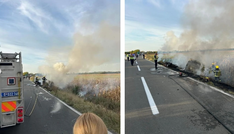 Na težak način izgubio život: Vozač izgorio nakon slijetanja sa puta