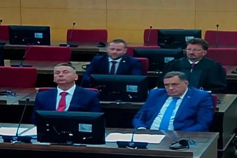 (VIDEO) Pogledajte cirkus koji je Dodik izvodio na Sudu BiH