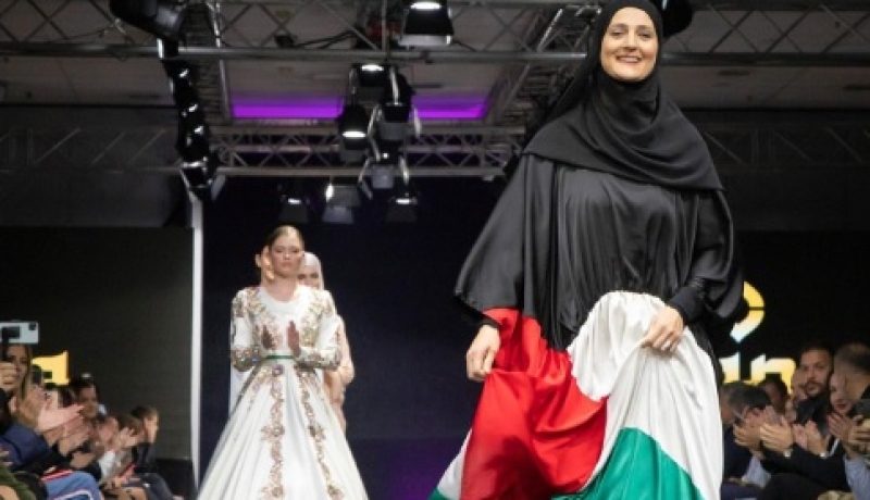 Hana Bihorac obukla haljinu u bojama Palestine. Srpski “Fashion week” joj obrisao fotografije