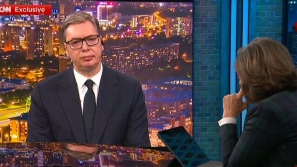 Vučić gostovao na CNN: “Podržavam teritorijalni integritet BiH”