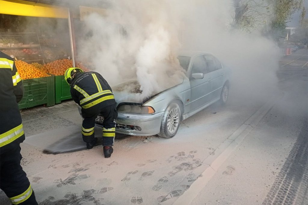 Gorio automobil u Banja Luci