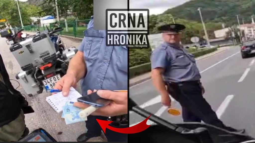 Ovo je policajac koji je uzeo 20 eura mita: “Riječ je o Semiru Zebiću zvani Zeba”