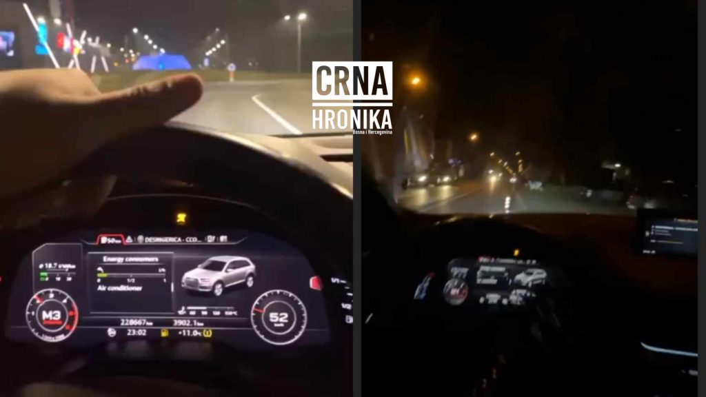 (VIDEO) Divljanje vozača Audi-ja u Banjaluci: “Sve snimao za Instagram, napravio veliki broj prekršaja”