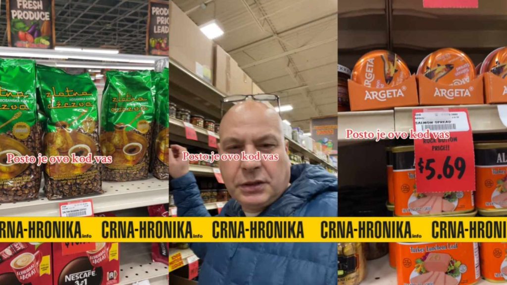 (VIDEO) Bosanac iz Amerike otkrio cijene proizvoda u supermarketu pa pitao: “Pošto je ovo kod vas?”