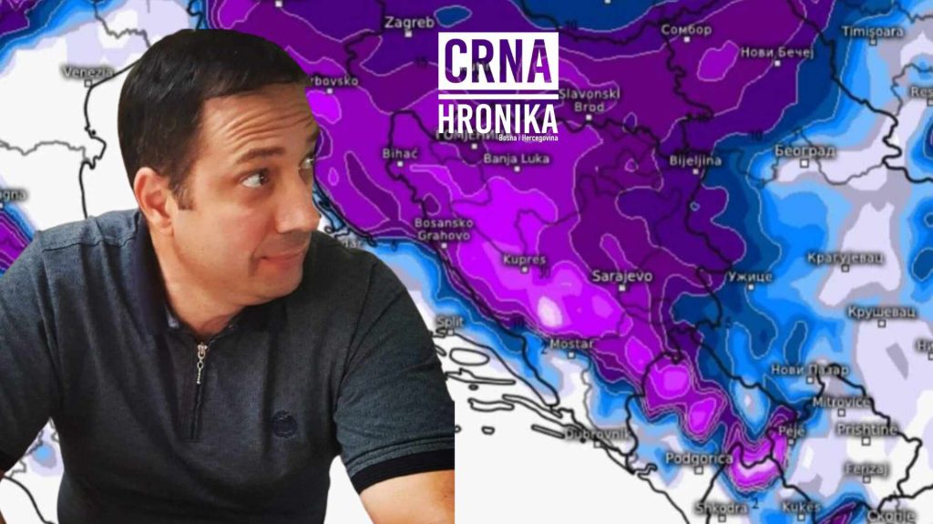 Poznati meteorolog najavio snijeg i hladnoću: “Snjegoljubci” dolaze na svoje”