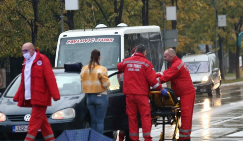 Udarena žena na pješačkom prelazu u Banjaluci