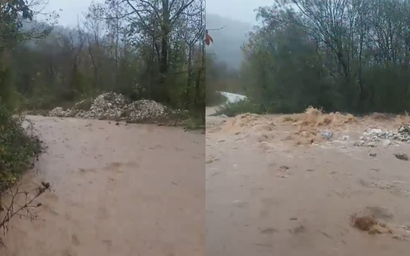 Zbog velikog nevremena osam osoba ostalo zarobljeno na Boračkom jezeru