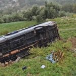 Školski kombi se prevrnuo u dvorište, u trenutku nesreće u njemu bila i djeca