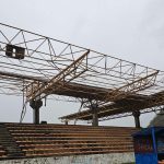 Vjetar odnio krov na stadionu FK Borac iz Drvara