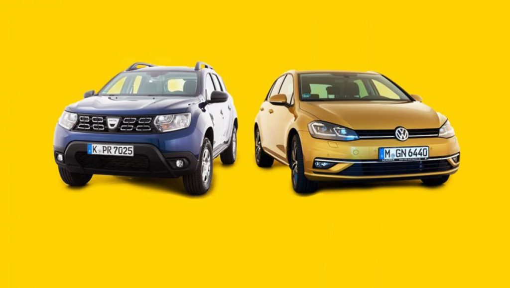 Dacia Sandero prodavaniji više od Golf-a