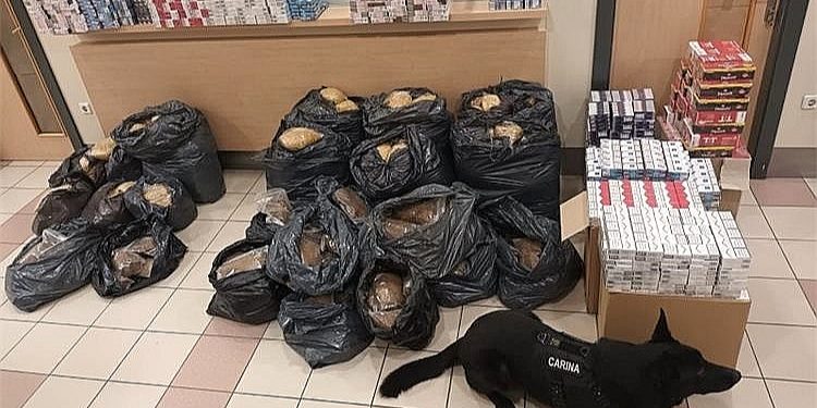 Otkriveno 619 šteka cigareta i 211 kilograma duhana