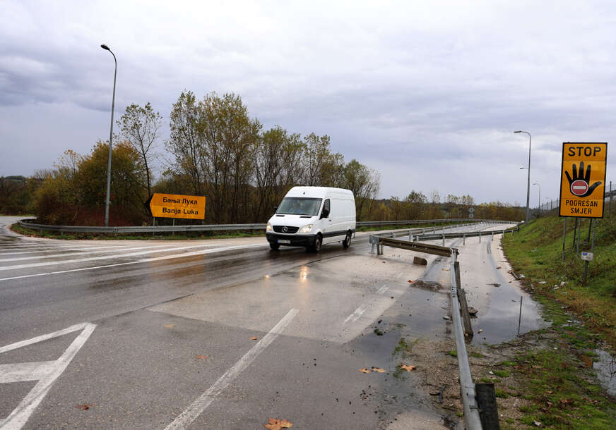 Dorađena saobraćajna blokada zbog vožnje u kontra smjeru