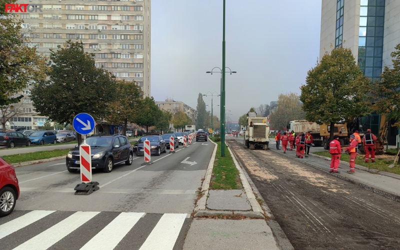 Počeli radovi na rekonstrukciji Ložioničke ulice u Sarajevu