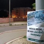 U Mostaru postavljeni plakati: Oteto – prokleto, Nova 2024. ne na Lakišića haremu