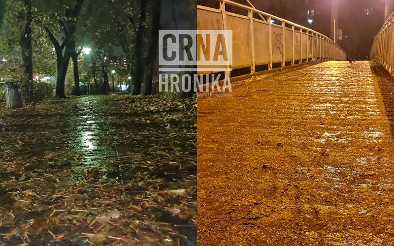 Sarajka se okliznula na lišće i slomila ruku, traži se hitna reakcija nadležnih