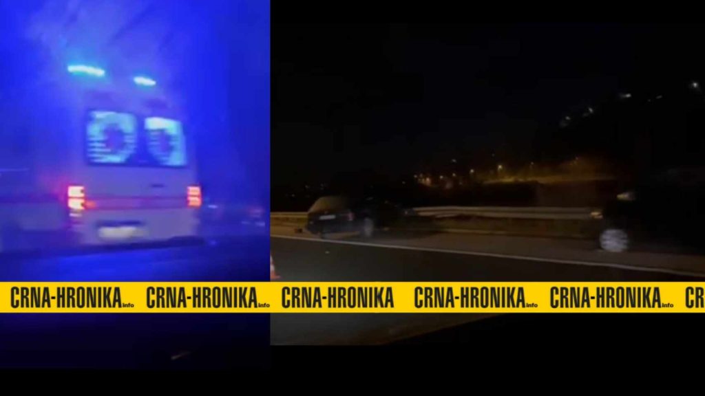 (VIDEO) Teška nesreća na A1: “Nakon sudara, dva automobila završila u zaštitnoj ogradi”