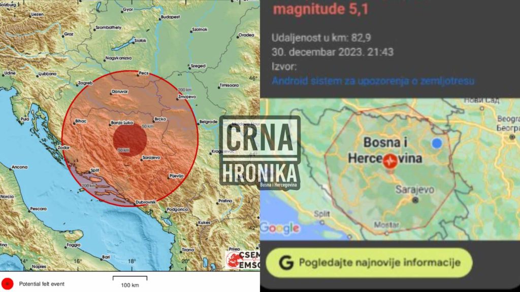 Nakon jakog zemljotresa obično uslijedi još jedan: “Brojni građani izašli na ulice”