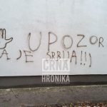 Sarajevo: Na zidu srednje škole neko napisao “Upozorenje, Bosna je Srbija!”