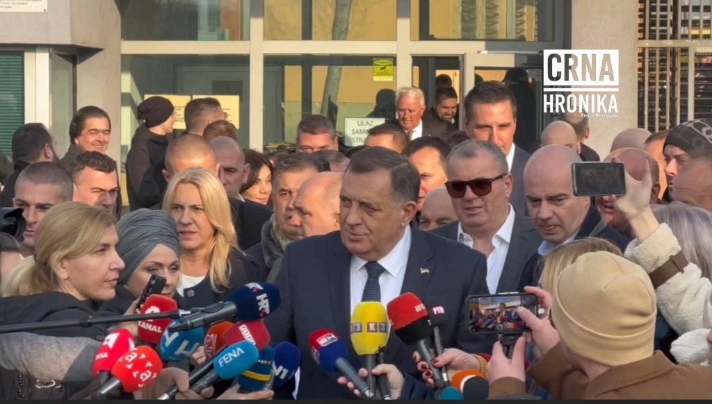 Milorad Dodik danas u Sudu BiH